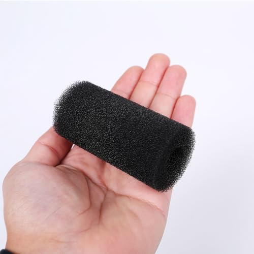 8 Pack Pre Filter Sponge Aquarium Pre Filter Foam Rolls 0.6” Intake Replacement Sponges for Fish Tank Filter Accessories (8 Count)
