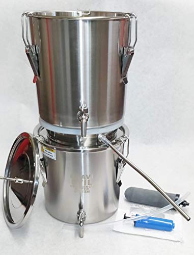 Emergency Survival Water Distiller and Gravity Filter Combination GRAVI