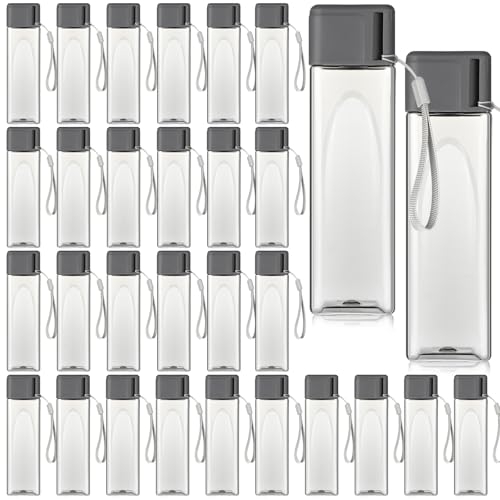 30 Pcs Water Bottles Bulk 17 Oz Plastic Leak Proof