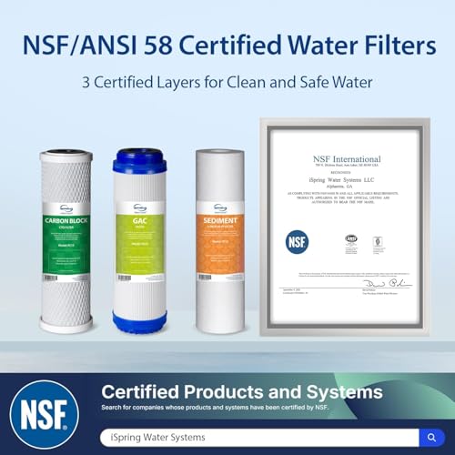 F15 500 Replacement Filter Set for RCS5T 500 GPD Tankless RO System (15 Count)