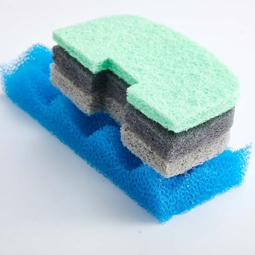20 Pcs Aquarium Filters Replacement Filter Media Kits Compatible with Fluval 206 (20 Count)