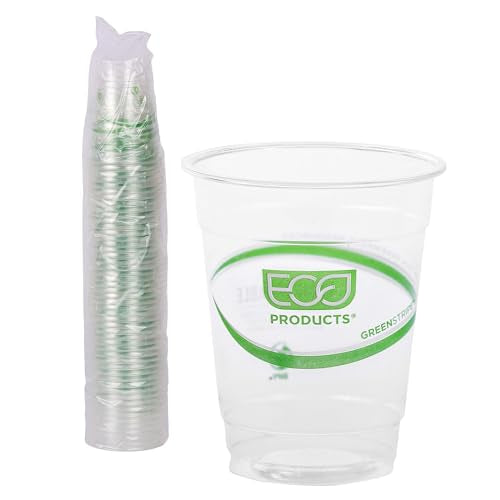 GreenStripe Clear Disposable Cold Water Cups (50 Count)