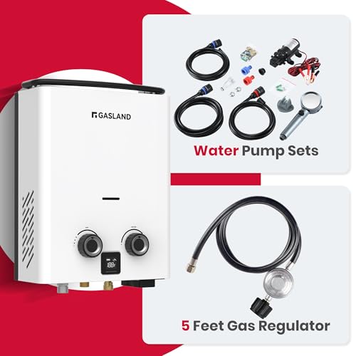 Goshower G5 Pro Portable Propane Tankless Water Heater