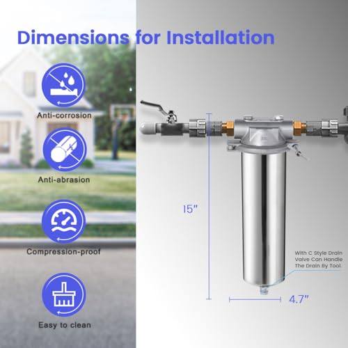 316 Stainless Steel Filter Housing for Filter Cartridge