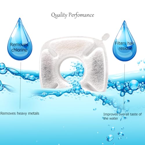 16 Pcs Replacement Filters & Sponges for Veken 95oz (16 Count)