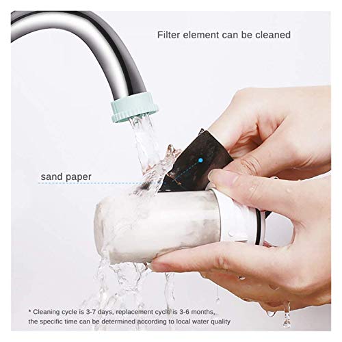 Tap Water Filter System Water Purifier Filtration Reduce Lead Chlorine BPA Free Fits Most Standard Faucets
