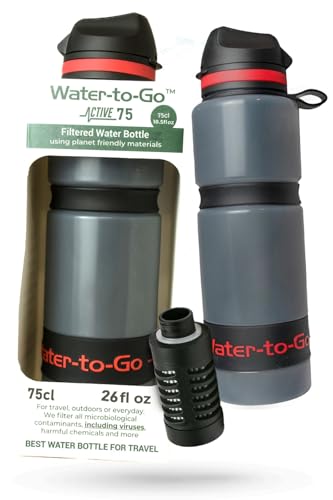 Water-to-Go Active Water Filter Bottle, 25oz/75cl