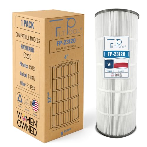 FP-23120 -Hayward CX1200RE, StarClear C1200, Pleatco PA120, Unicel C-8412, Filbur FC-1293, 120 Sqft., 1 Pack