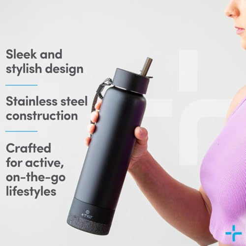 Smart Water Bottle with Bluetooth Speaker