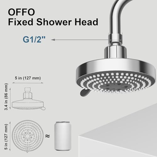 Shower Head High Pressure Shower Head with 6 Mode