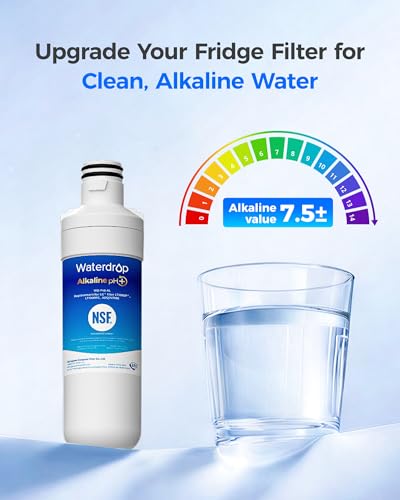 Alkaline LT1000PC ADQ747935 Refrigerator Water Filter (2 Count)