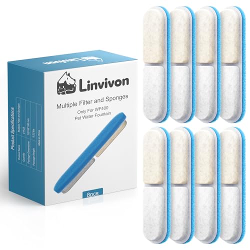 8 Pack Replacement Filters for WF400 Fountain