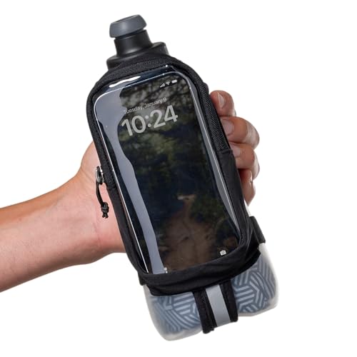SpeedDraw 2 Insulated Handheld Running Water Bottle Flask 18oz