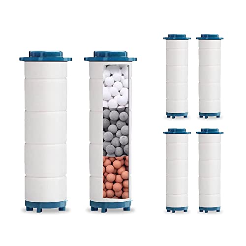Spray Shower Head Filter with Mineral Beads (6 Count)
