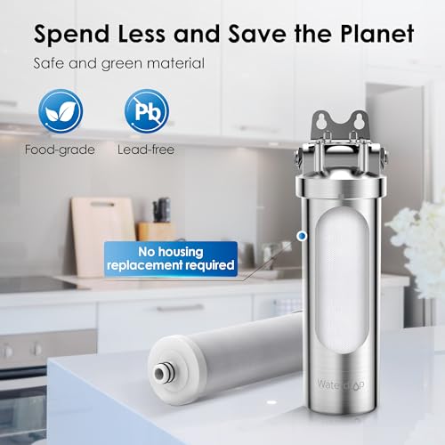 AS08 Stainless Steel Under Sink Water Filter System