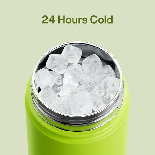 Insulated Water Bottle with Straw Stainless Steel Water Bottle