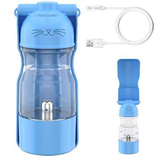 Portable Dog Water Bottle with Ozone Purification