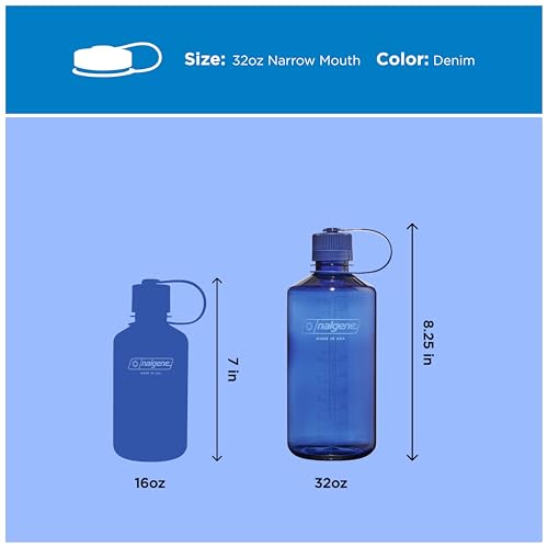 32 oz Narrow Mouth Water Bottle