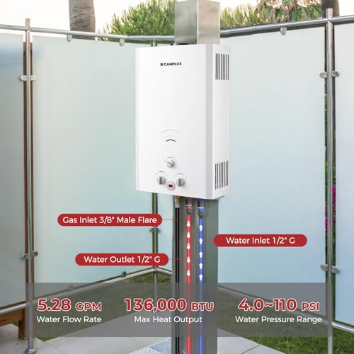 CAMPLUX Tankless Water Heater