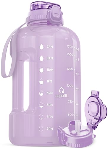 Half Gallon Water Bottle with Time Marker