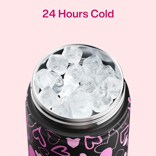 Insulated Water Bottle with Straw Stainless Steel Water Bottle