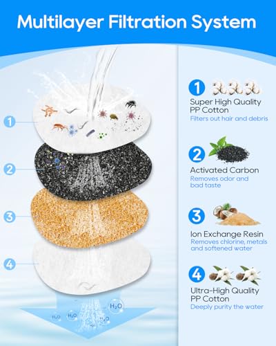 6 PACK Replacement Filters for 2L (6 Count)