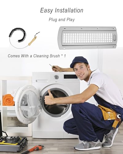 WE22X35337 Washer Dryer Lint Screen Cover Grid Guide Assembly Fit for GE