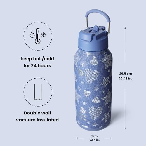 32oz Insulated Water Bottle with Pill Box
