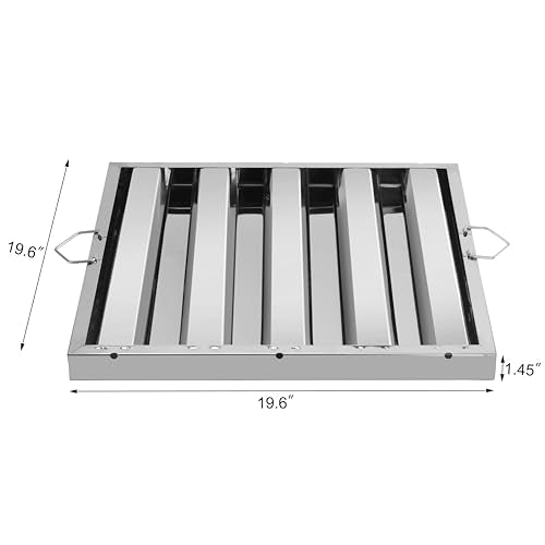 54378 Stainless Steel Hood Filter 20" W x 20" H
