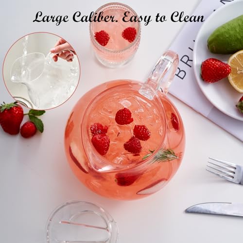 2 Quart Plastic Pitcher with Lid