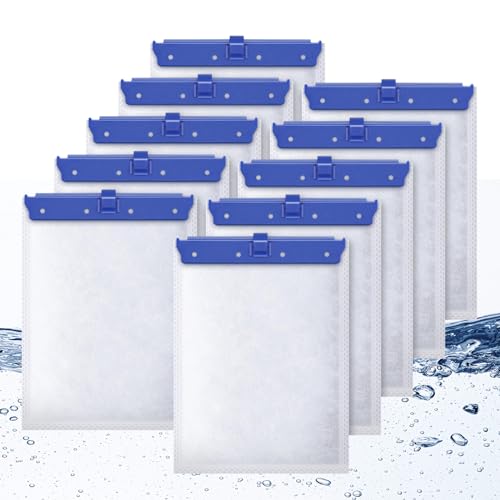 10 Count Large Filter Cartridges Compatible with Whisper Bio Bag Filters