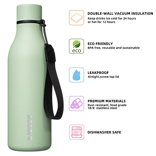 18oz Insulated Water Bottle