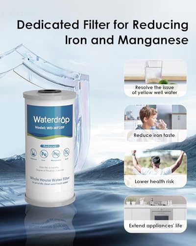 WHF21-FG 2-Stage Whole House Water Filter System, 5 Micron