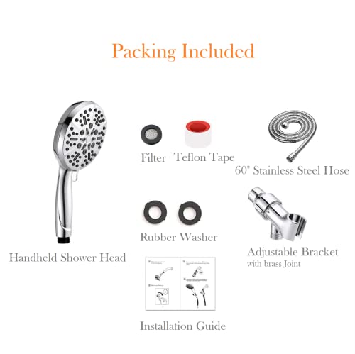 Shower Head with Handheld High Pressure