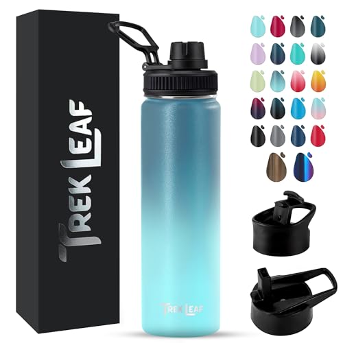 Travel Water Bottle with 3 Lids