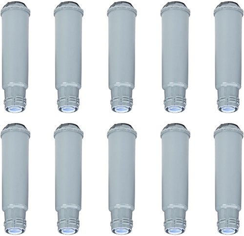 F088 Water Filter Cartridge Replacement For KRUPS Claris Coffee Maker Precise Tamp Espresso Machines Automatic Machines XP5220 (10 Count)