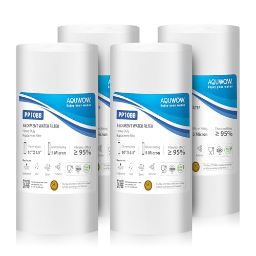 PP10BB 5 Micron 4.5" x 10" Filter Set