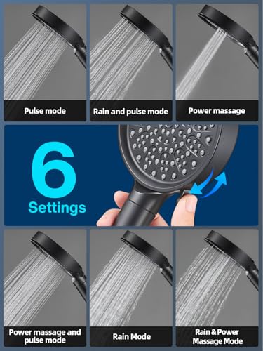 Filtered Shower Head with Handheld