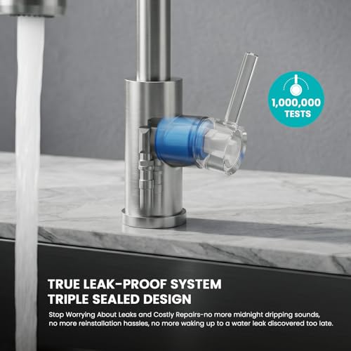 Pull Down Kitchen Faucet