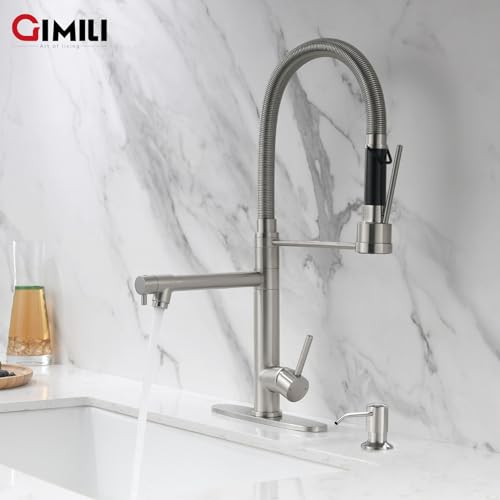 Kitchen Faucet with Soap Dispenser