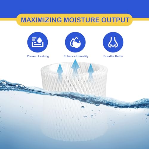 Humidifier Wicking Replacement Filter Compatible with Canopy Bedside and Nursery Humidifier