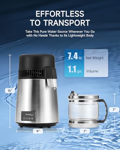 1.1 Gallon Water Distiller