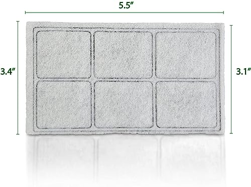 Premium Charcoal Water Filter Replacement Compatible with Drinkwell Platium Pet Fountain (12 Count)