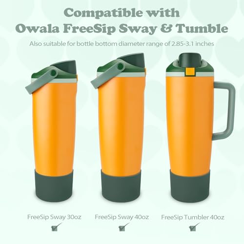 Silicone Boot for Owala 30oz & 40oz FreeSip Sway Bottles & Tumblers