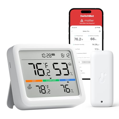 Meter Pro Digital Hygrometer & Thermometer