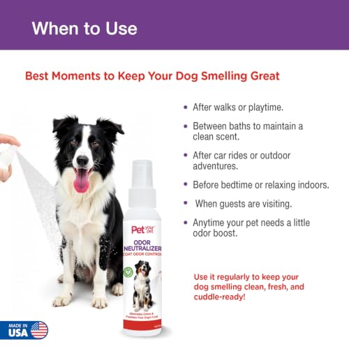 Dog Odor Neutralizer Spray for Dogs (4 Fl Oz)