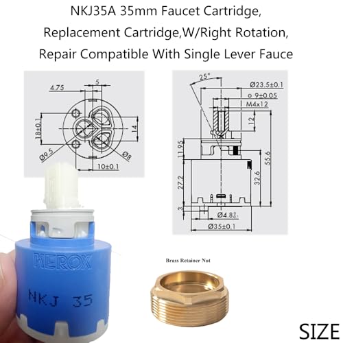 KEROX NKJ35A 35mm Faucet Cartridge