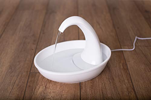 Swan Pet Drinking Fountain for Cats and Dogs