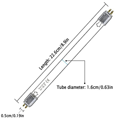 Ozone Free 6W UV Bulb (2 Count)