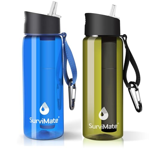 Purified Water Bottle for Camping (2 Count)
